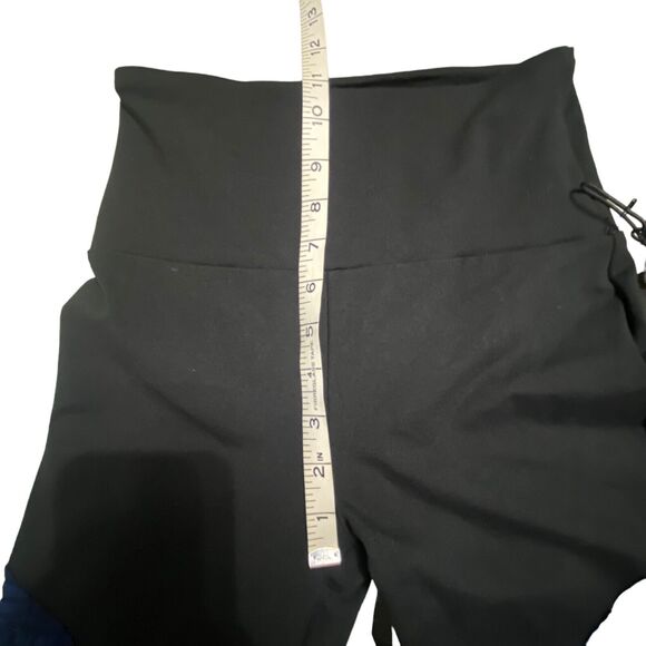 Lanston Sports Women yoga leggings sports fitness pants Black/Blue Pattern XS - Picture 7 of 7